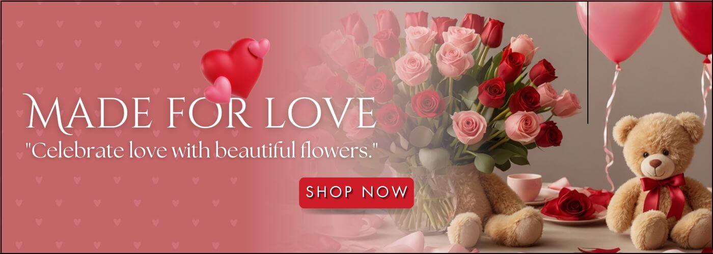 VALENTINES FLOWER DELIVERY IN QATAR FROM ROSE DE DESERT