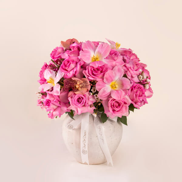 Pink Blossom Elegance Sphere