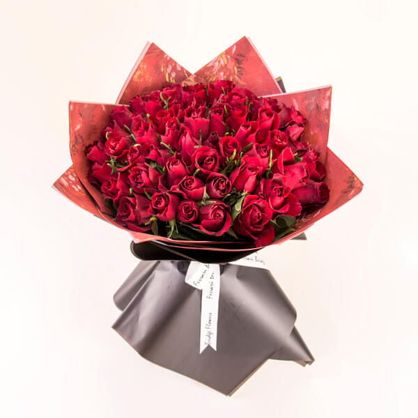 Royal Crimson Rose Bouquet