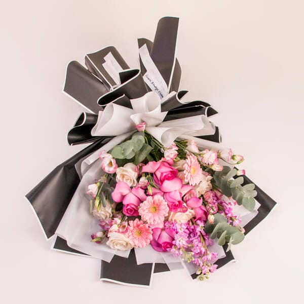 Midnight Orchid & Rose Hand-Bouquet-1