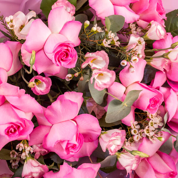 Lavender Haze Rose Bouquet