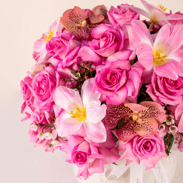 Pink Blossom Elegance Sphere